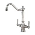 Americana Americana 2AM400-BN 1 Hole Two Handle Kitchen Faucet - Brushed Nickel 2AM400-BN